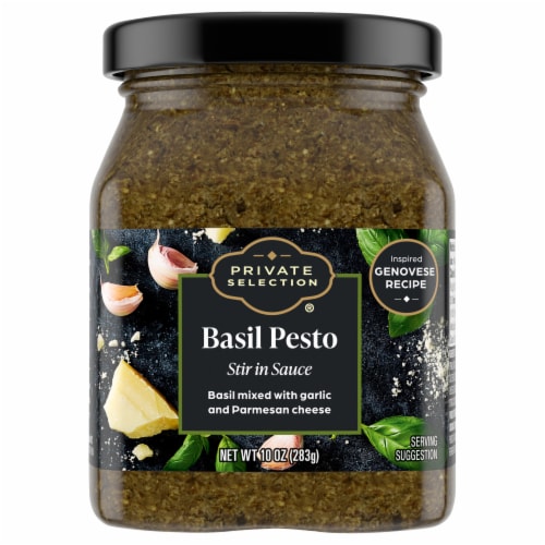 Private Selection® Stir In Basil Pesto Sauce Perspective: back