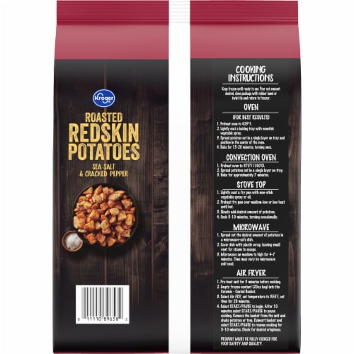 Kroger® Sea Salt & Cracked Black Pepper Roasted Redskin Potatoes Perspective: back