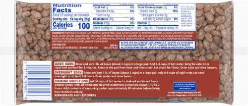 Kroger® Pinto Beans with Ham Flavoring Perspective: back