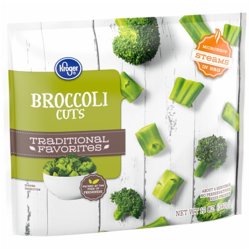 Kroger® Traditional Favorites Frozen Broccoli Cuts Perspective: back