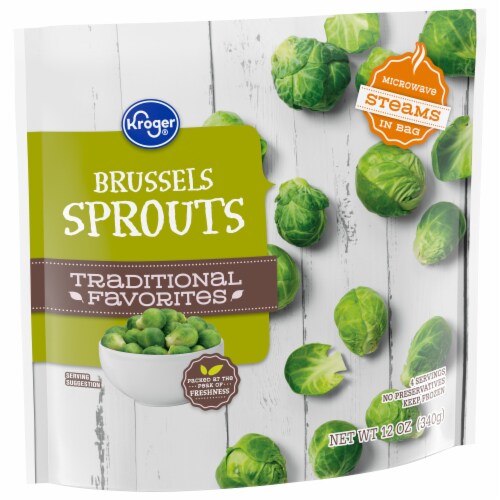 Kroger® Traditional Favorites Frozen Brussels Sprouts, 12 oz