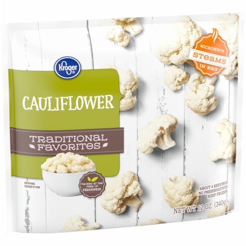 Kroger® Traditional Favorites Frozen Cauliflower Perspective: back