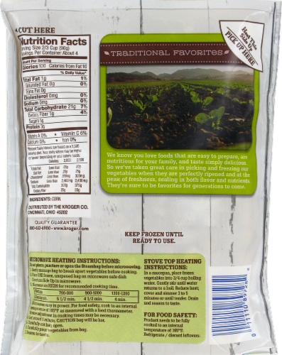 Kroger® Golden Sweet Corn Perspective: back