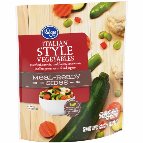 Kroger® Italian Style Frozen Vegetable Meal-Ready Sides Perspective: back