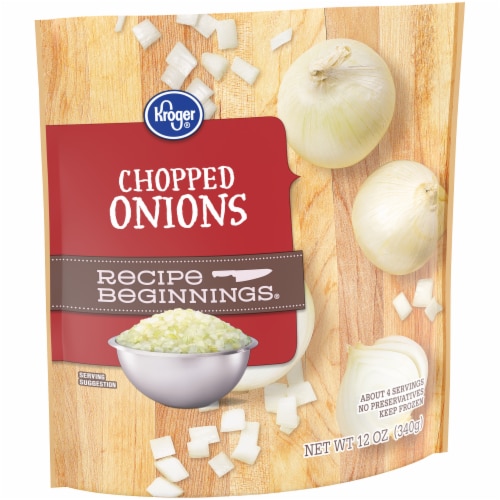 Kroger® Recipe Beginnings® Frozen Onions Chopped Perspective: back