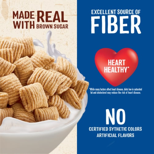 Kroger® Brown Sugar Oat Squares Cereal Perspective: back