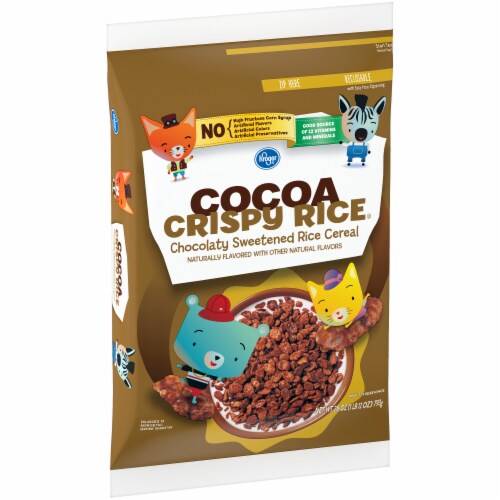 Kroger® Cocoa Crispy Rice Cereal Perspective: back