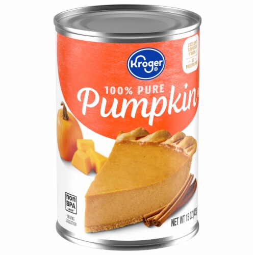 Kroger® 100% Pure Pumpkin Perspective: back
