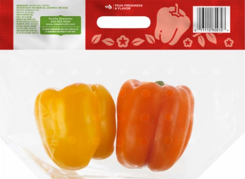 Simple Truth Organic™ Mixed Bell Peppers Perspective: back