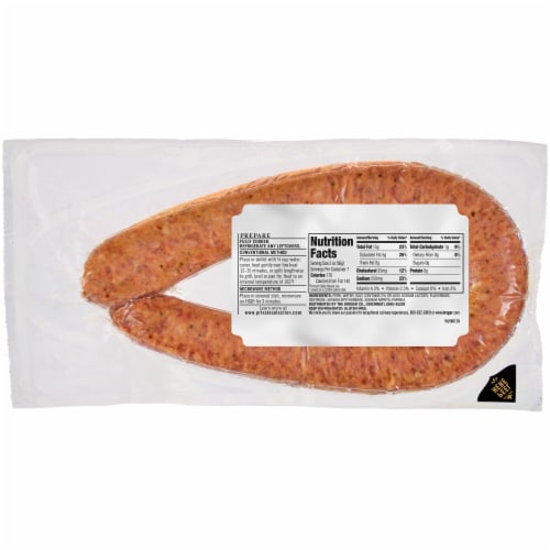 Private Selection® Naturally Hardwood Smoked Andouille Sausage Perspective: back