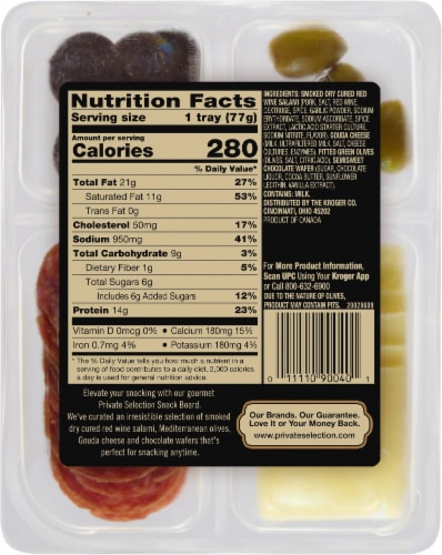 Private Selections® Snack Board Perspective: back