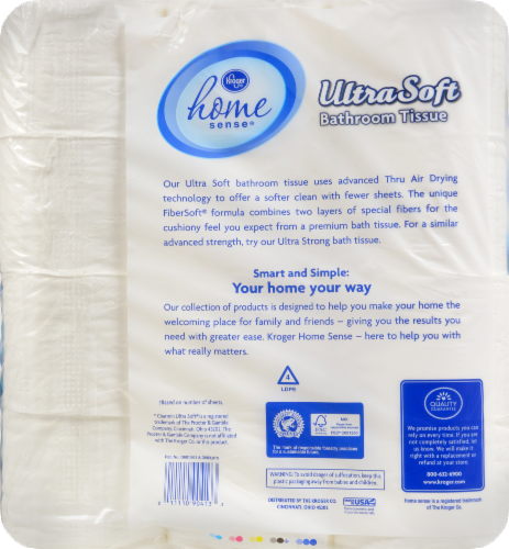 Kroger® ® Ultra Soft Mega Roll Bath Tissue Perspective: back
