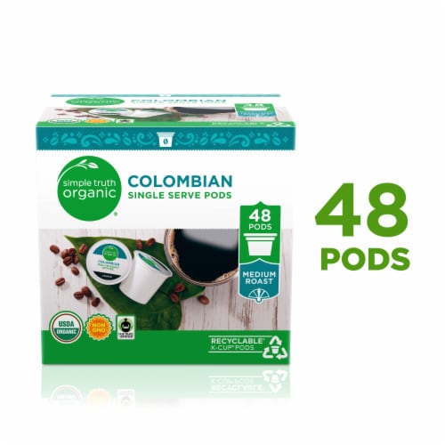 Simple Truth Organic® Colombian Medium Roast Coffee Pods Perspective: back