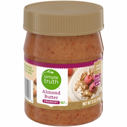 Simple Truth® Almond Butter Crunchy Perspective: back