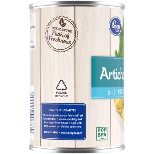 Kroger® Artichoke Hearts in Brine Perspective: back