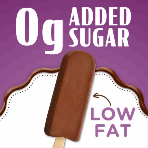 Kroger® No Sugar Added Low Fat Fudge Bars Perspective: back