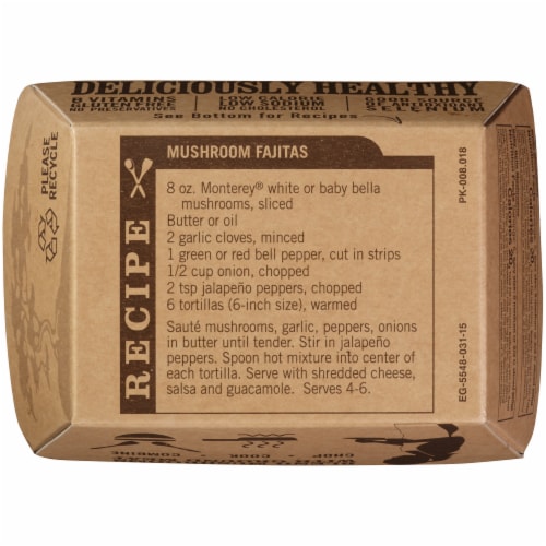 Kroger® White Stuffer Mushrooms Perspective: back