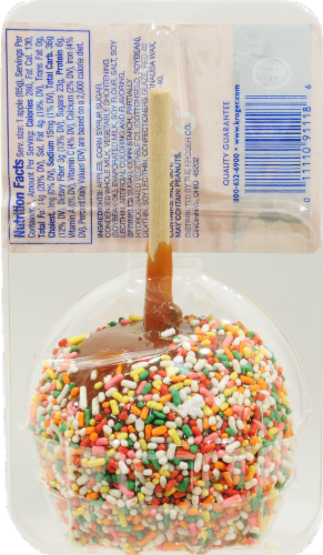 Kroger® Caramel Apple with Sprinkles Perspective: back