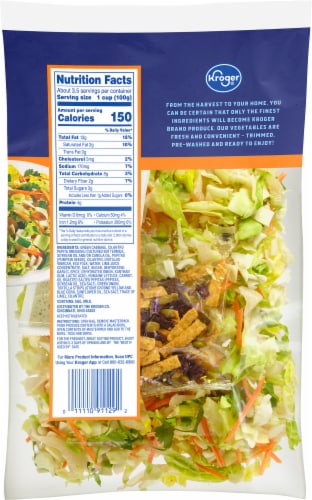Kroger® Southwest Style Chopped Salad Kit Bag Perspective: back