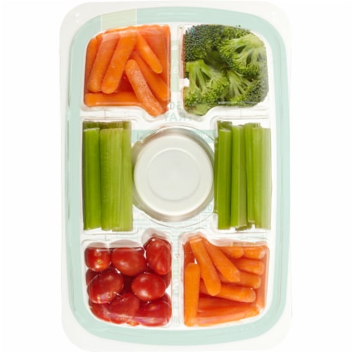 Simple Truth Organic™ Vegetable Tray with Dip Perspective: back