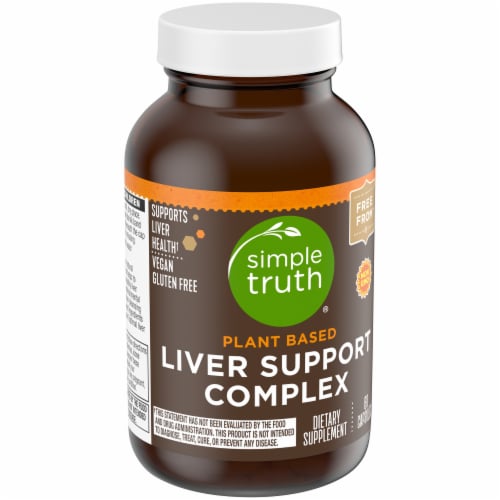 Simple Truth™ Plant Based Liver Support Complex Capsules Perspective: back