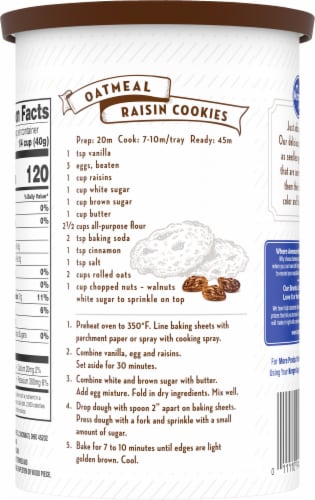Kroger® Seedless Raisins Perspective: back