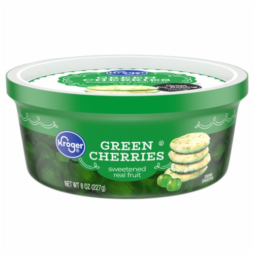 Kroger® Green Cherries Perspective: back