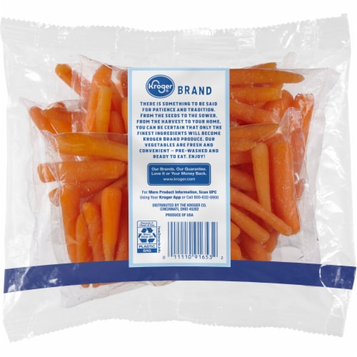 Baby Carrots Snack Pack Perspective: back