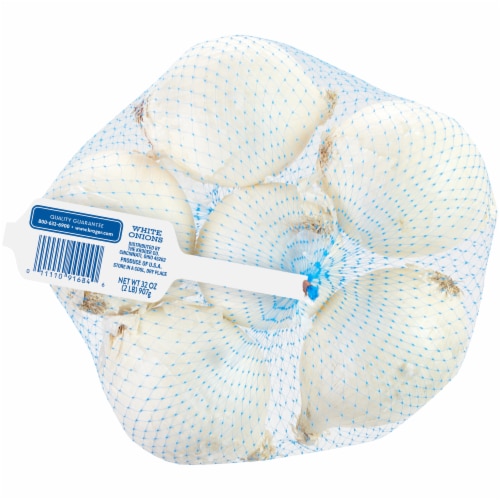 Kroger® White Onions Bag Perspective: back