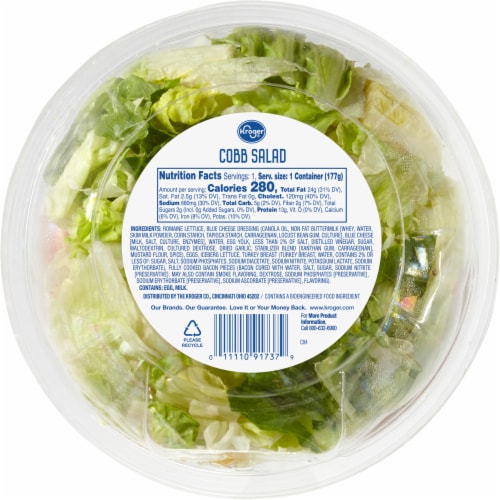 Kroger® Chicken & Bacon Salad Bowl Kit, 5.75 oz - Foods Co.