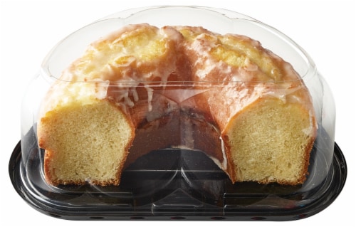 Bakery Fresh Goodness Half Vanilla Pudding Cake Perspective: back