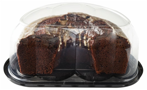 Bakery Fresh Goodness Chocolate Pudding Cake Half Perspective: back