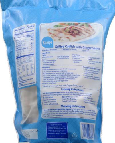 Kroger® Catfish Fillets Perspective: back