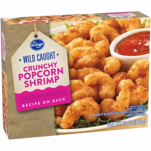 Kroger® Wild Caught Crunchy Popcorn Shrimp Frozen Perspective: back