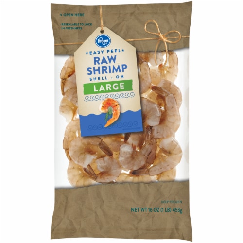 Kroger® Large Raw Shrimp Shell-On Perspective: back