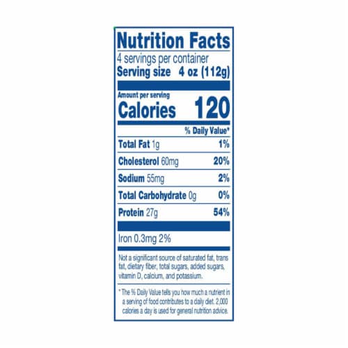 Kroger® 99% Fat Free Ground Turkey Breast - 1 LB Perspective: back
