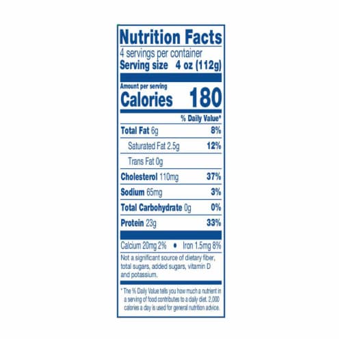 Kroger® 93/7 Lean Fresh Ground Turkey - 1 LB Perspective: back