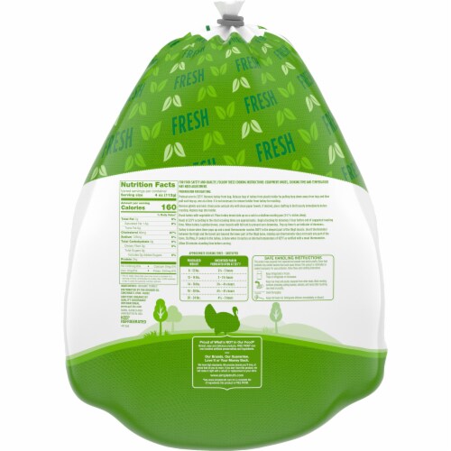 Simple Truth Organic™ Fresh Whole Turkey Perspective: back