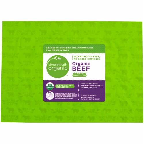 Simple Truth Organic™ 100% Grass Fed Beef Tri-Tip Roast Perspective: back