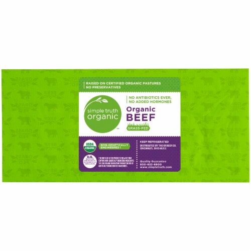 Simple Truth Organic™ Beef Top Sirloin Steak Perspective: back