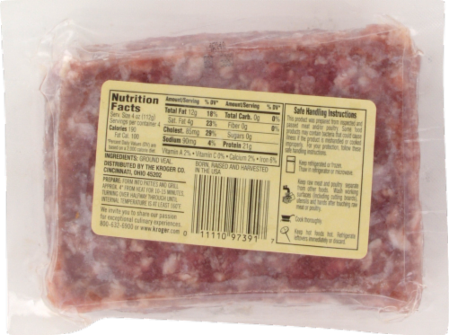 Private Selection® Ground Veal Perspective: back