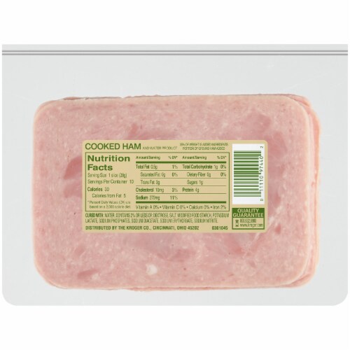 Heritage Farm® Cooked Ham Perspective: back