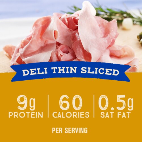 Kroger® Honey Ham Uncured Deli Thin Sliced Perspective: back