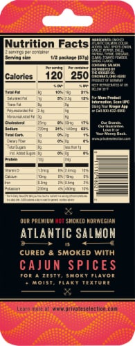 Private Selection® Cajun Smoked Norwegian Atlantic Salmon Perspective: back