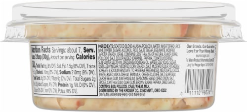 Kroger® Southern Crab Dip Perspective: back