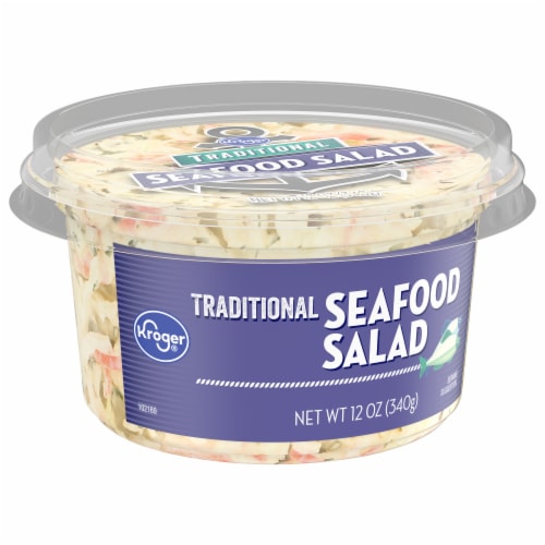 Kroger® Traditional Seafood Salad Perspective: back