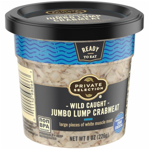 Private Selection® Wild Caught Jumbo Lump Crabmeat Perspective: back