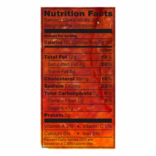 Private Selection® Pepperoni Deli Sliced Perspective: back
