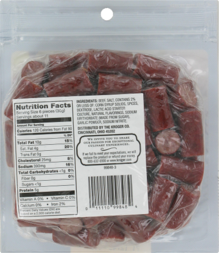 Private Selection™ Beef Snack Bites Perspective: back