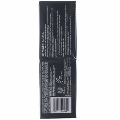 Dove Men+Care Charcoal + Clay Body and Face Bar Perspective: back